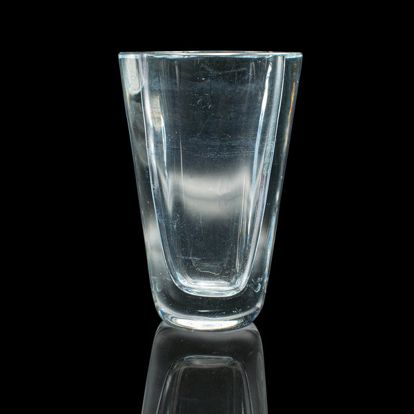 Small Vintage Posy Vase, Swedish, Scandinavian, Art Glass, Flower Jar, Art Deco