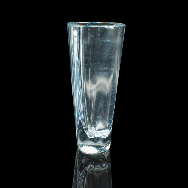 Small Vintage Posy Vase, Swedish, Scandinavian, Art Glass, Flower Jar, Art Deco