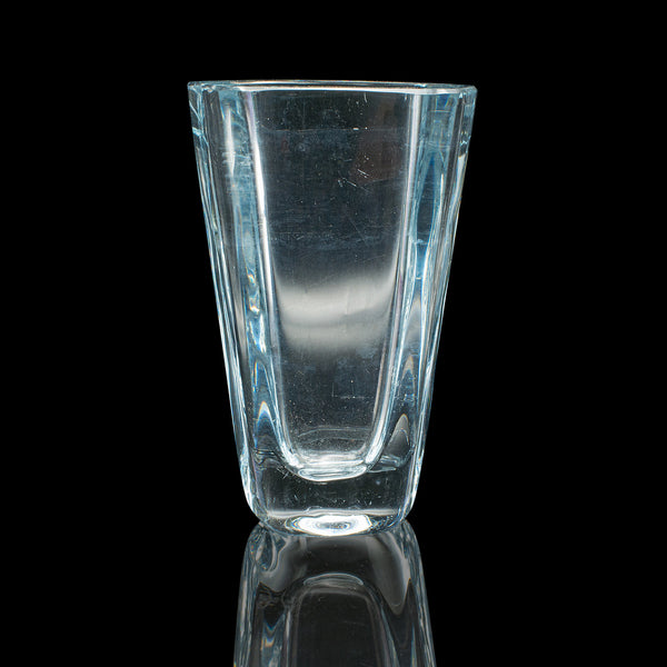 Small Vintage Posy Vase, Swedish, Scandinavian, Art Glass, Flower Jar, Art Deco