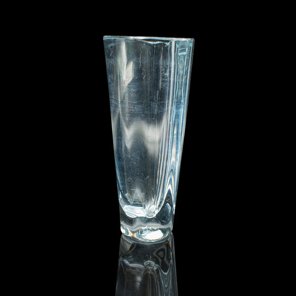 Small Vintage Posy Vase, Swedish, Scandinavian, Art Glass, Flower Jar, Art Deco