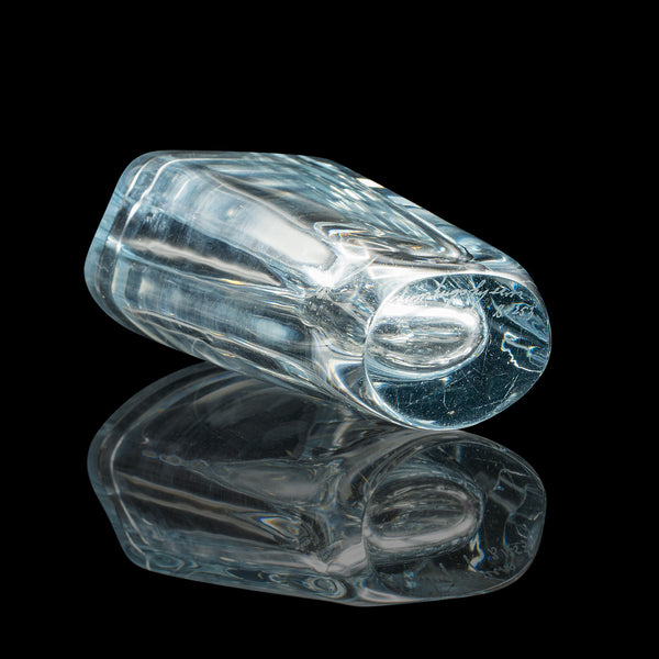 Small Vintage Posy Vase, Swedish, Scandinavian, Art Glass, Flower Jar, Art Deco