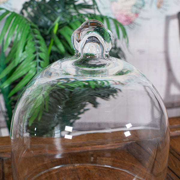 Tall Pair Of Vintage Display Bowls, American, Glass, Jardiniere, Candle Stands