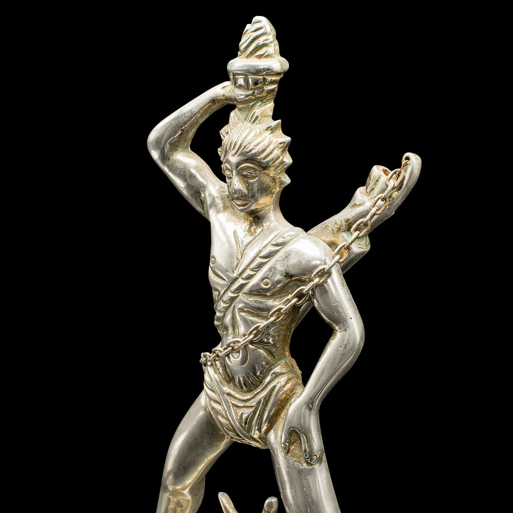 Vintage Colossus of Rhodes Statue, Greek, Ancient Maritime Figure, Art ...