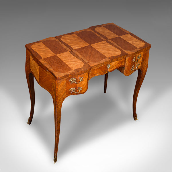 Antique Coiffeuse Dressing Table, French, Kingwood, Louis XV Revival, Victorian