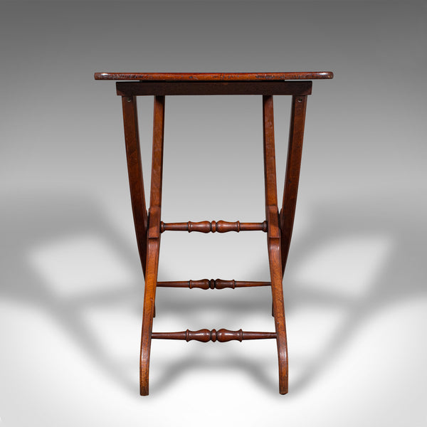 Antique Garden Tending Table, English, Folding, Hobby, Occasional, Victorian