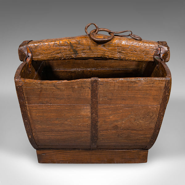 Antique Country Garden Well Bucket, English, Planter, Fireside Store, Georgian