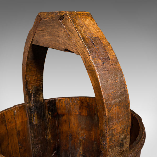 Large Antique Well Bucket, English, Georgian, Planter, Fireside Store, Garden