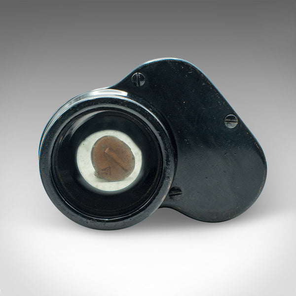 Vintage Cased Monocular, French, Field Viewing Scope, Optical Interest, Art Deco