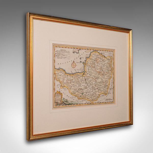 Antique Somerset Map, Thomas Kitchin, English, Cartographic Reference, Georgian