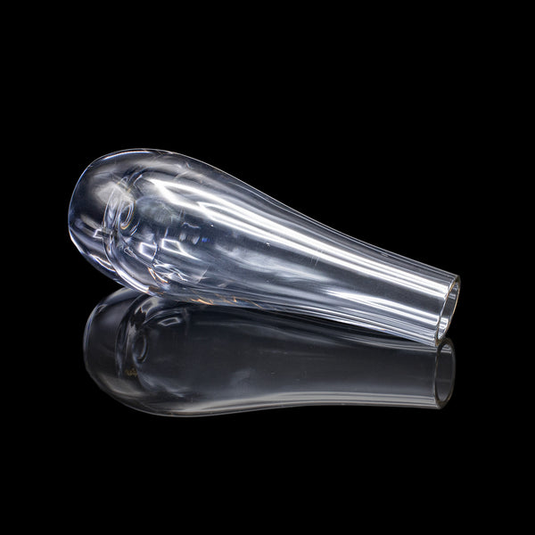 Vintage Flower Sleeve, English, Art Glass, Display, Tear Drop Posy Vase, C.1980