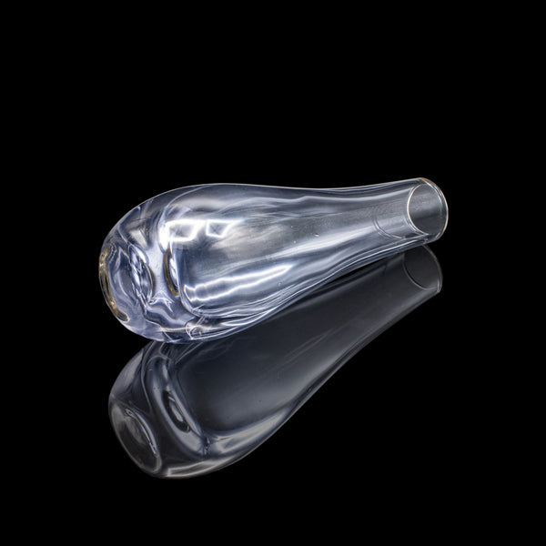 Vintage Flower Sleeve, English, Art Glass, Display, Tear Drop Posy Vase, C.1980