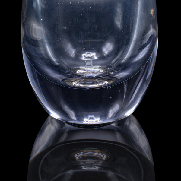 Vintage Flower Sleeve, English, Art Glass, Display, Tear Drop Posy Vase, C.1980