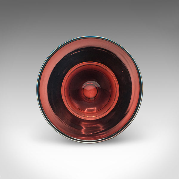 Vintage Flower Vase, Finnish, Art Glass, Display, Decorative, Mid Century, 1960