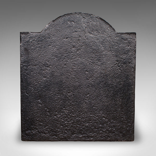 Antique Fireplace Hearth Set, English, Cast Iron, Fire Back, Grate, Victorian