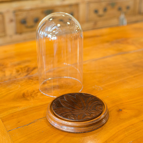 Small Vintage Display Dome, English Glass Showcase, Mid 20th Century, Circa 1950