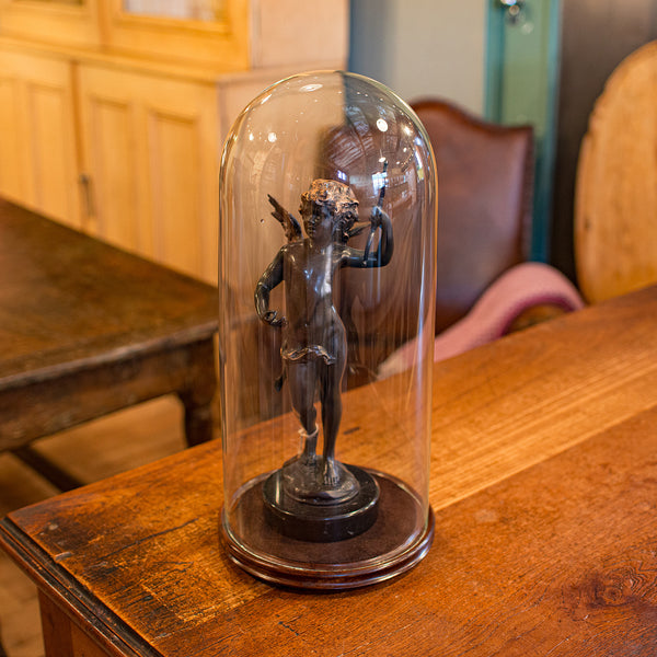 Tall Antique Taxidermy Dome, English, Glass, Collector’s Display, Late Victorian