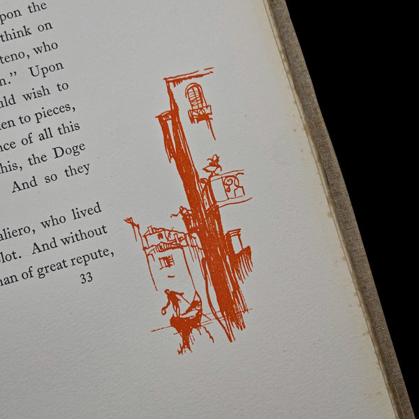 Antique Art Book, The Pageant of Venice, Hutton & Brangwyn, Illustrated, C.1920