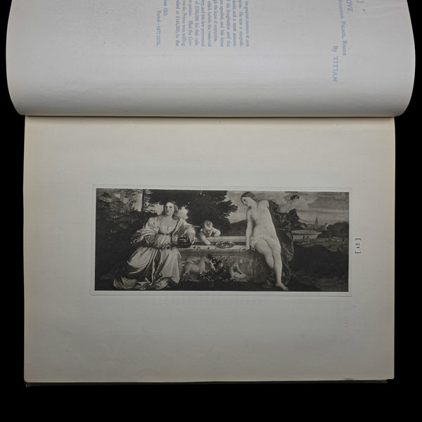 Antique Art Book, The Hundred Best Pictures, Hardcover, Illustrated, Edwardian