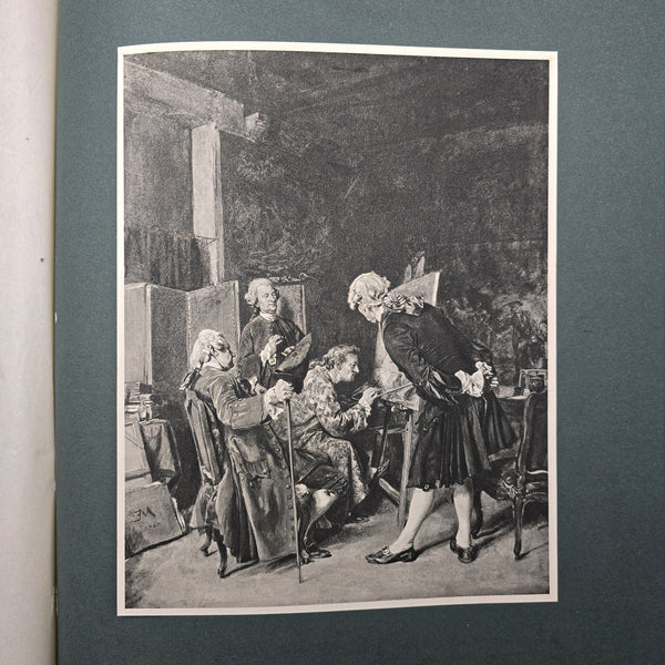 Antique Art Book, The Masters' Masterpieces, Hardcover, Illustrated, Edwardian
