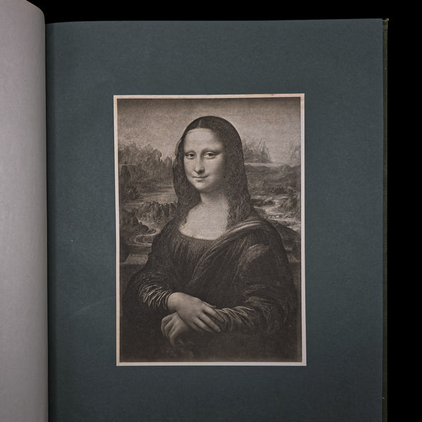 Antique Art Book, The Masters' Masterpieces, Hardcover, Illustrated, Edwardian