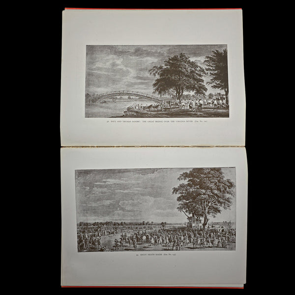 Vintage Art Book, Sandby Drawings at Windsor Castle, Illustrated, Mid Century