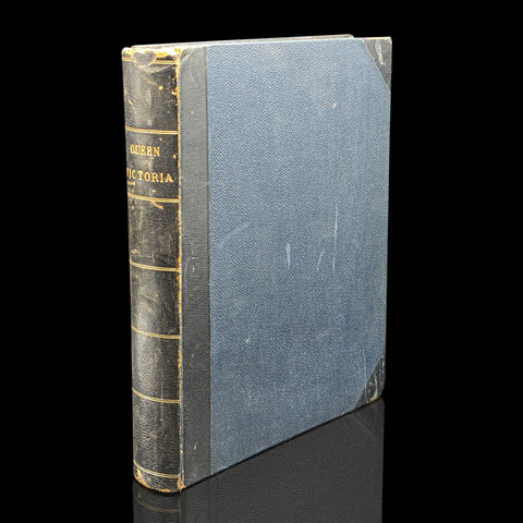 Antique Royal Book, Queen Victoria, History Reference, Hardcover, Jubilee, 1897