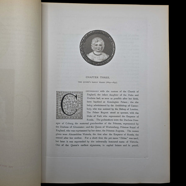 Antique Royal Book, Queen Victoria, History Reference, Hardcover, Jubilee, 1897