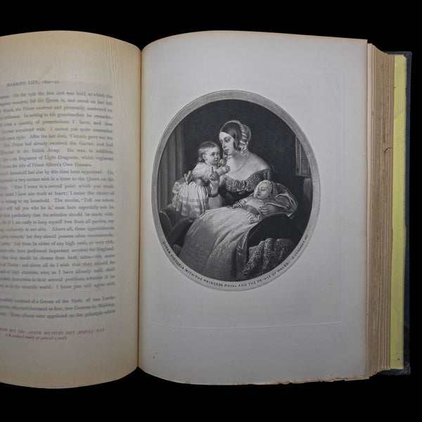 Antique Royal Book, Queen Victoria, History Reference, Hardcover, Jubilee, 1897