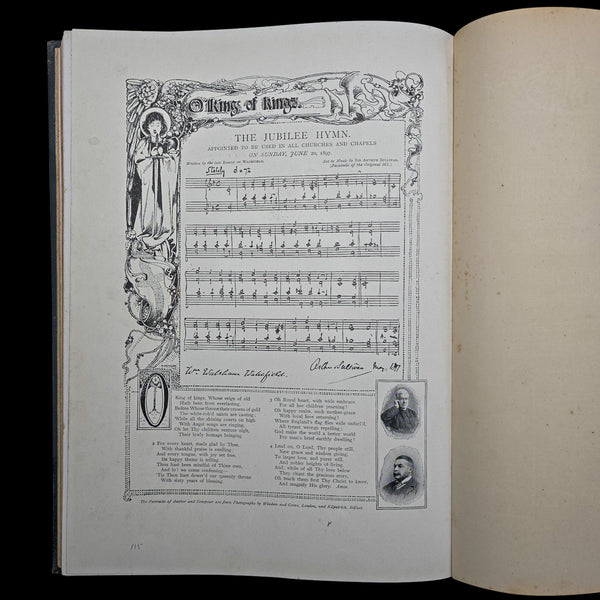 Antique Royal Book, Sixty Years a Queen, History Reference, Hardcover, Victorian