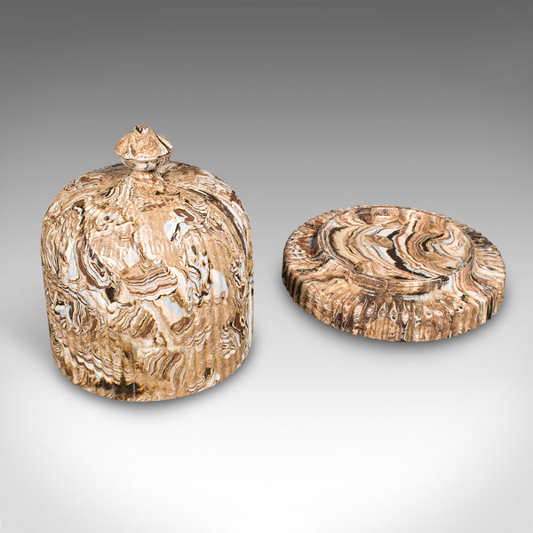 Vintage Stilton Cheese Keeper, Georgian Revival, English, Ceramic Truckle Dome