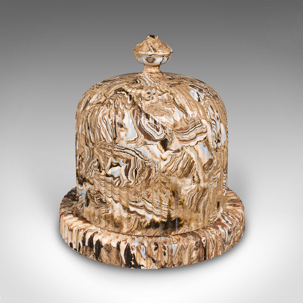 Vintage Stilton Cheese Keeper, Georgian Revival, English, Ceramic Truckle Dome