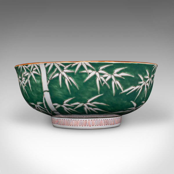 Vintage Fruit Bowl, Japanese, Ceramic, Serving Dish, Display, Art Deco, C.1940