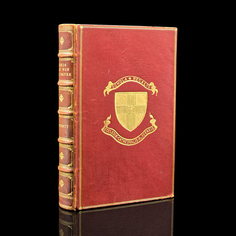 Antique Military Reference Book, Deeds That Won the Empire, History, Illustrated