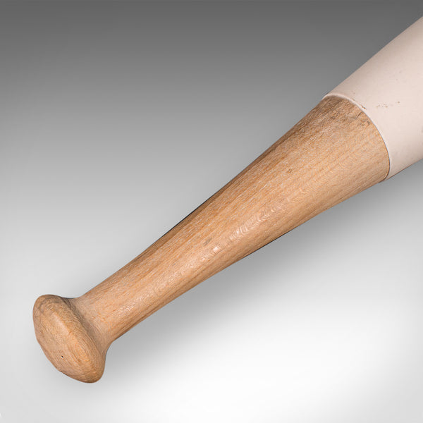 Large Antique Mortar & Pestle, English, Ceramic, Beech, Apothecary, Edwardian