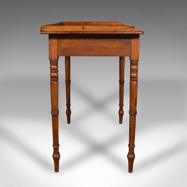Antique Scholar's Desk, English, Writing Table, Side, Study, Regency, Circa 1820