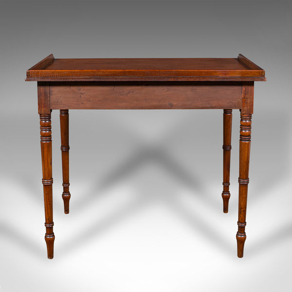 Antique Scholar's Desk, English, Writing Table, Side, Study, Regency, Circa 1820
