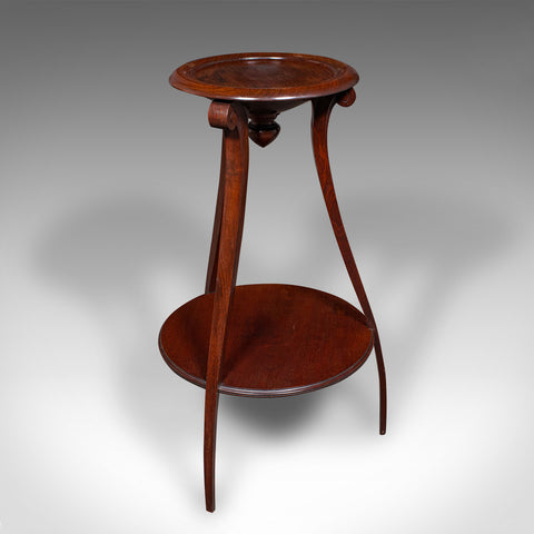Antique Two Tier Jardiniere, English Cake Stand, Torchere, Early Victorian, 1840