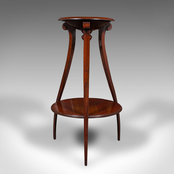 Antique Two Tier Jardiniere, English Cake Stand, Torchere, Early Victorian, 1840