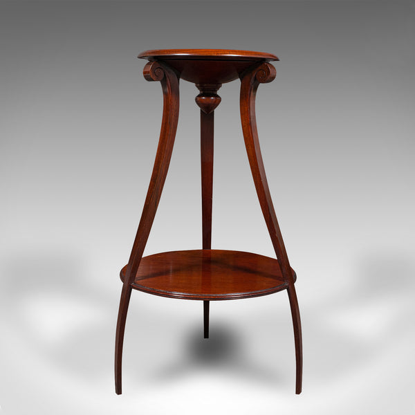 Antique Two Tier Jardiniere, English Cake Stand, Torchere, Early Victorian, 1840