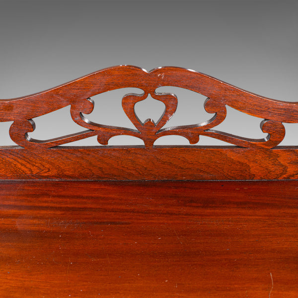 Antique Fall Front Music Cabinet, English, Art Nouveau, Victorian, After Liberty