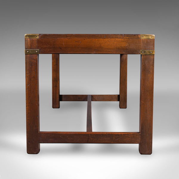 Vintage Coffee Table, English, Campaign Taste, Lounge, Centre, Art Deco, C.1930