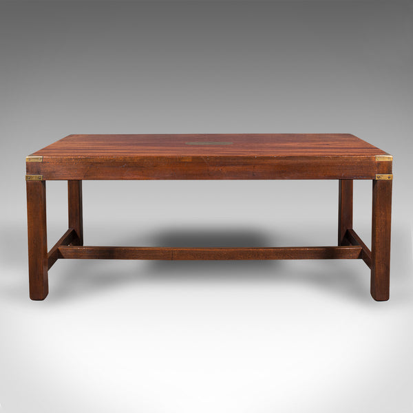 Vintage Coffee Table, English, Campaign Taste, Lounge, Centre, Art Deco, C.1930