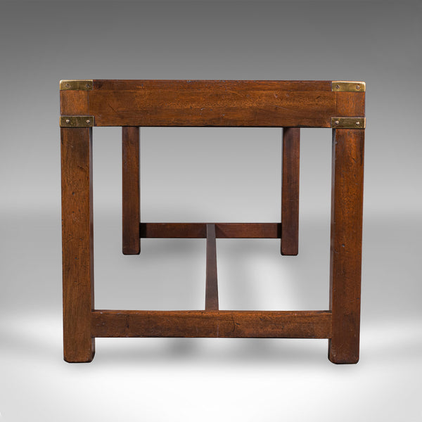 Vintage Coffee Table, English, Campaign Taste, Lounge, Centre, Art Deco, C.1930