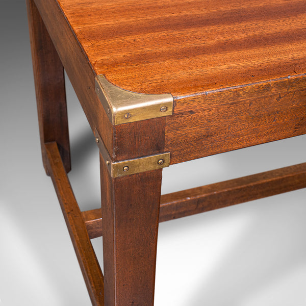 Vintage Coffee Table, English, Campaign Taste, Lounge, Centre, Art Deco, C.1930