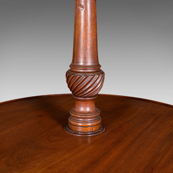 Antique Two Tier Dumb Waiter, English, Afternoon Tea, Jardiniere Stand, Georgian