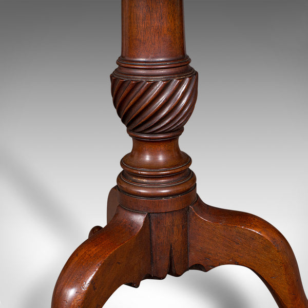 Antique Two Tier Dumb Waiter, English, Afternoon Tea, Jardiniere Stand, Georgian