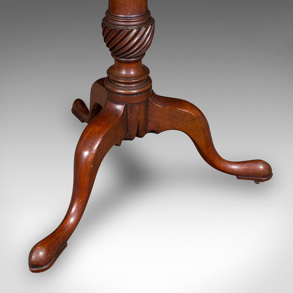 Antique Two Tier Dumb Waiter, English, Afternoon Tea, Jardiniere Stand, Georgian