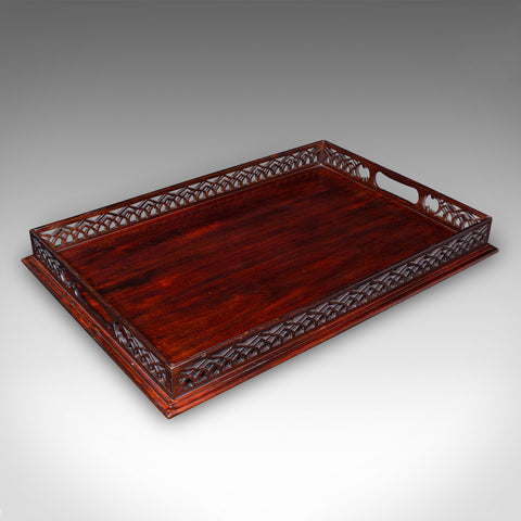 Vintage Presentation Serving Tray, English, Afternoon Tea, Aperitif Server, 1980