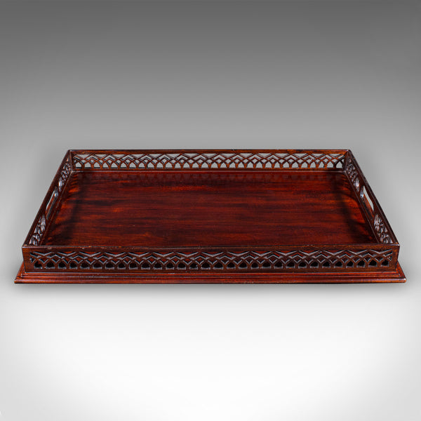Vintage Presentation Serving Tray, English, Afternoon Tea, Aperitif Server, 1980