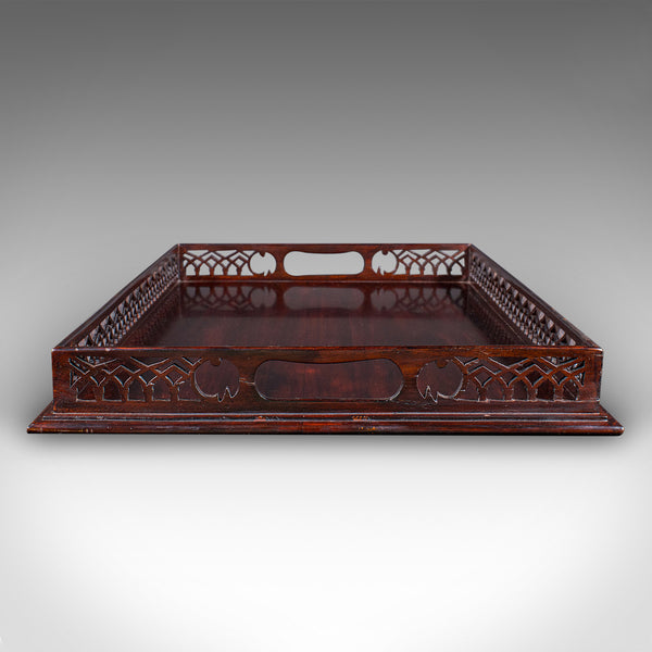 Vintage Presentation Serving Tray, English, Afternoon Tea, Aperitif Server, 1980